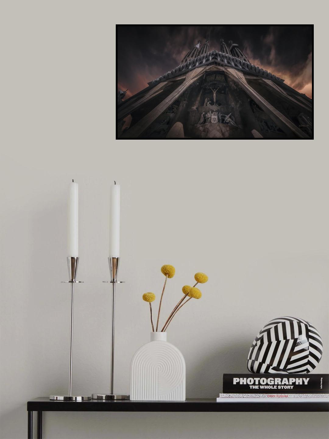 La Sagrada Familía Poster och Canvastavla