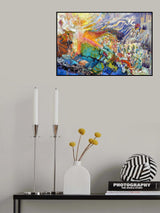 Df1928colorsofmy Heart Poster och Canvastavla