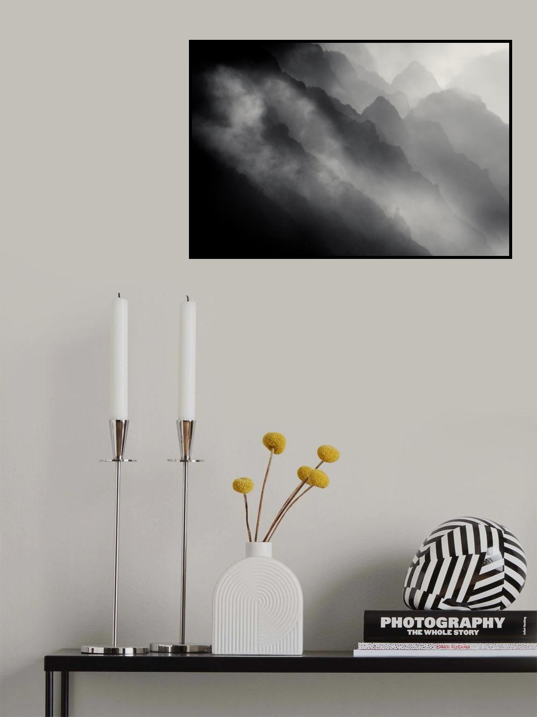 Symphonies of wind n fog Poster och Canvastavla