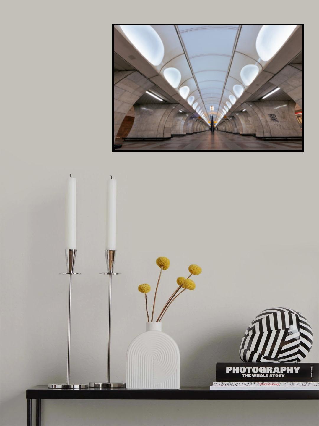 Somewhere between now and beyond a future Poster och Canvastavla