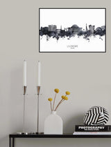 Lilongwe Malawi Skyline Poster och Canvastavla