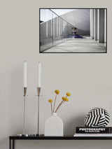 Blue dress Poster och Canvastavla