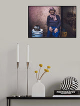 The teapot and the Malagasy woman Poster och Canvastavla
