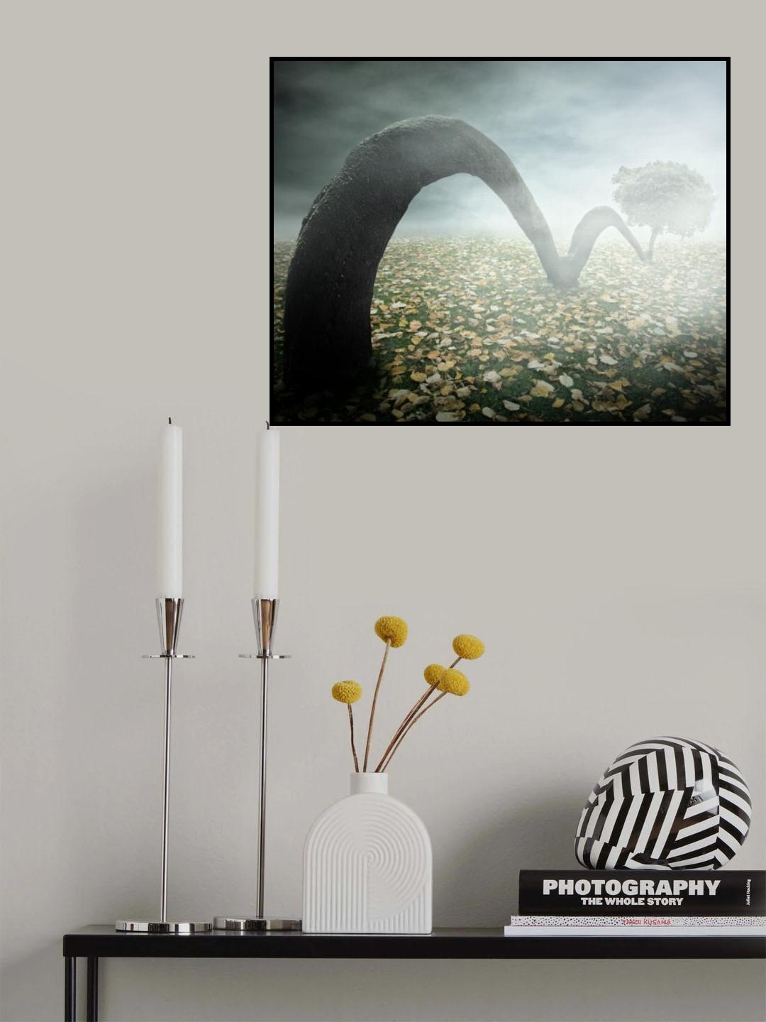 jumping tree Poster och Canvastavla