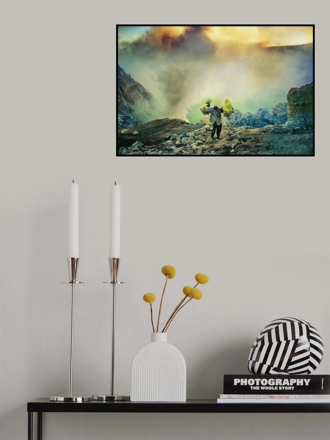 The Man from Green Crater Poster och Canvastavla