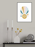Chase the Sun Hun Poster och Canvastavla