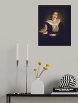 Poetic portrait Poster och Canvastavla
