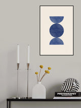 Modern Geometric Art Poster och Canvastavla