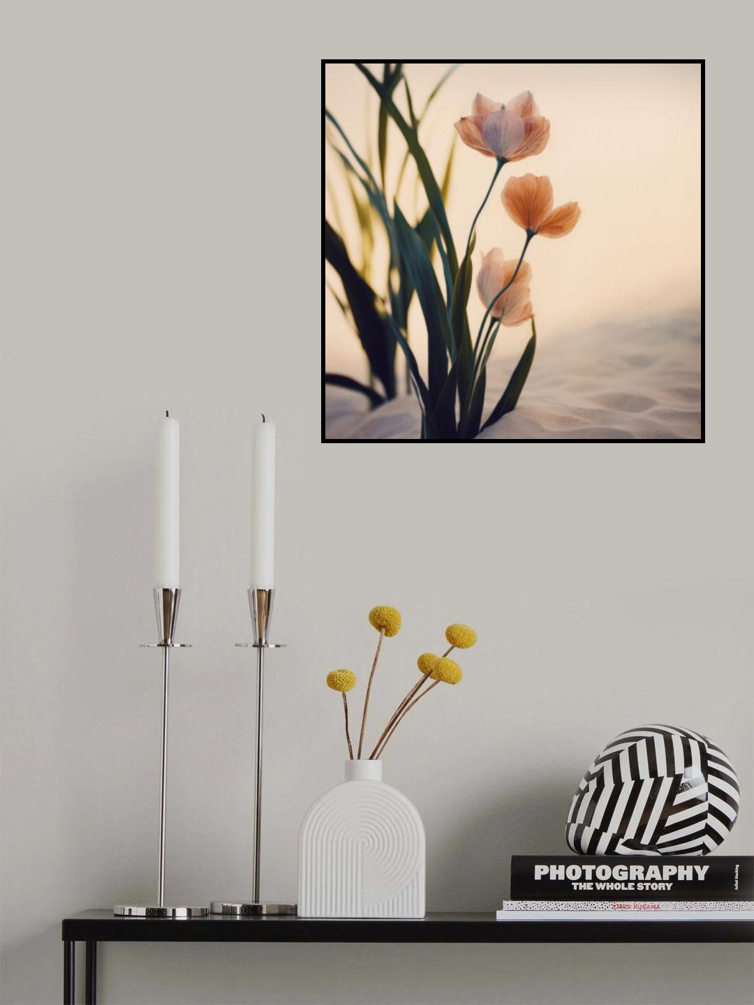 Dune Flowers No 1 Poster och Canvastavla
