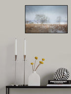 dreamy white Poster och Canvastavla
