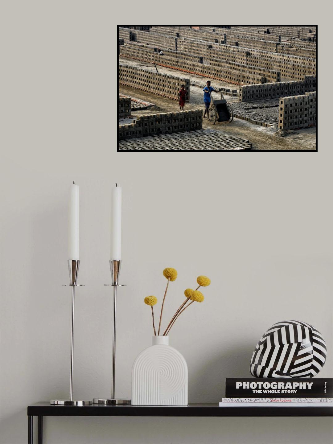 Hard Life Poster och Canvastavla