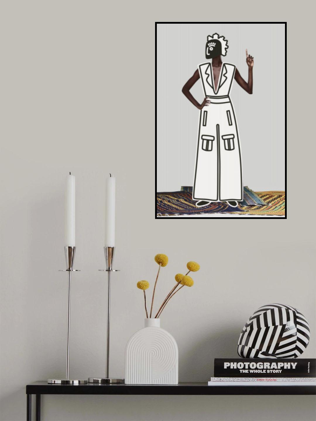 Dress Well but Keep It Simple Poster och Canvastavla