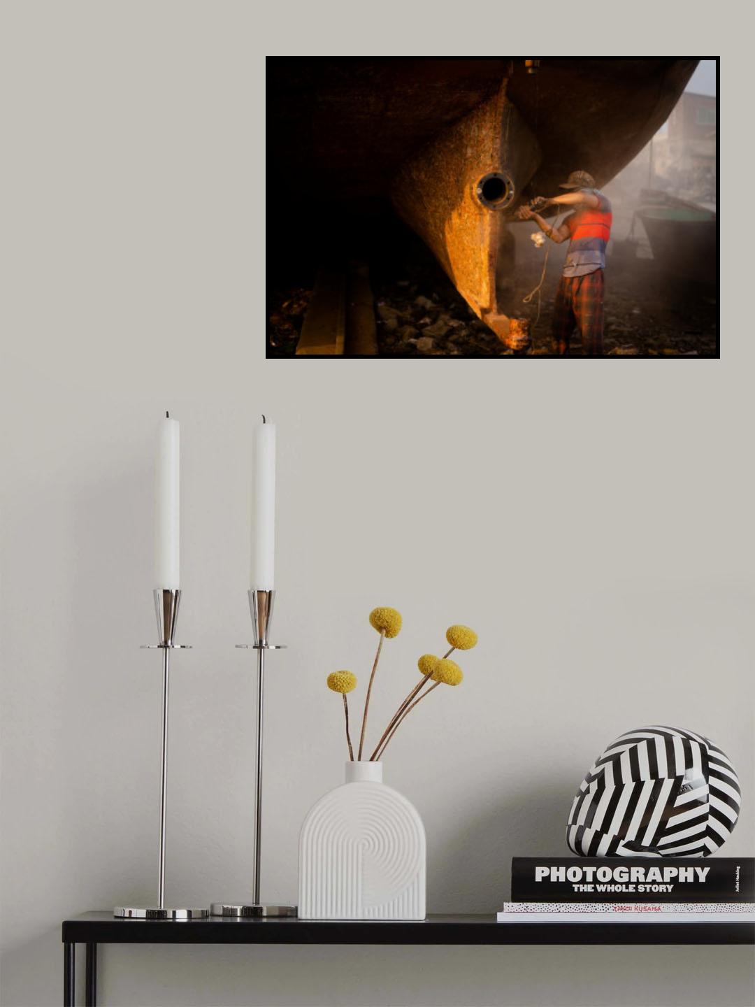 The story of Grinder Man. Poster och Canvastavla