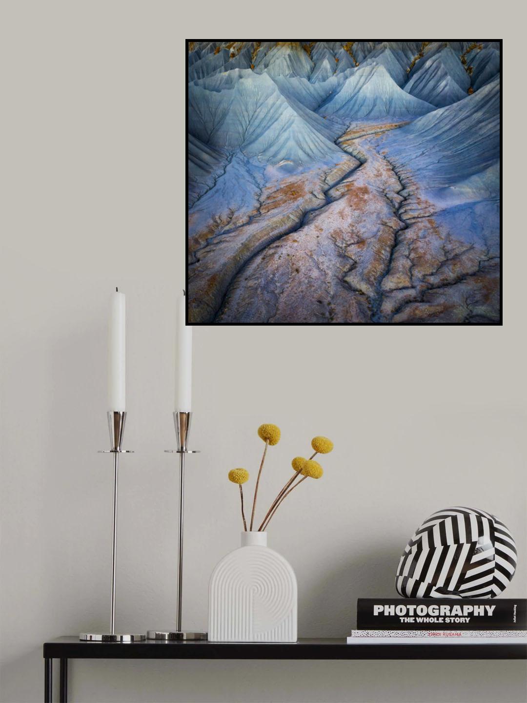 Blue Valley Poster och Canvastavla