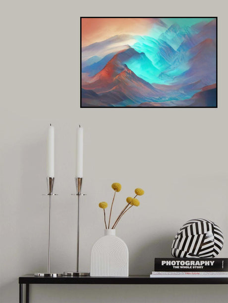 A Southwest mountain dreamscape Poster och Canvastavla