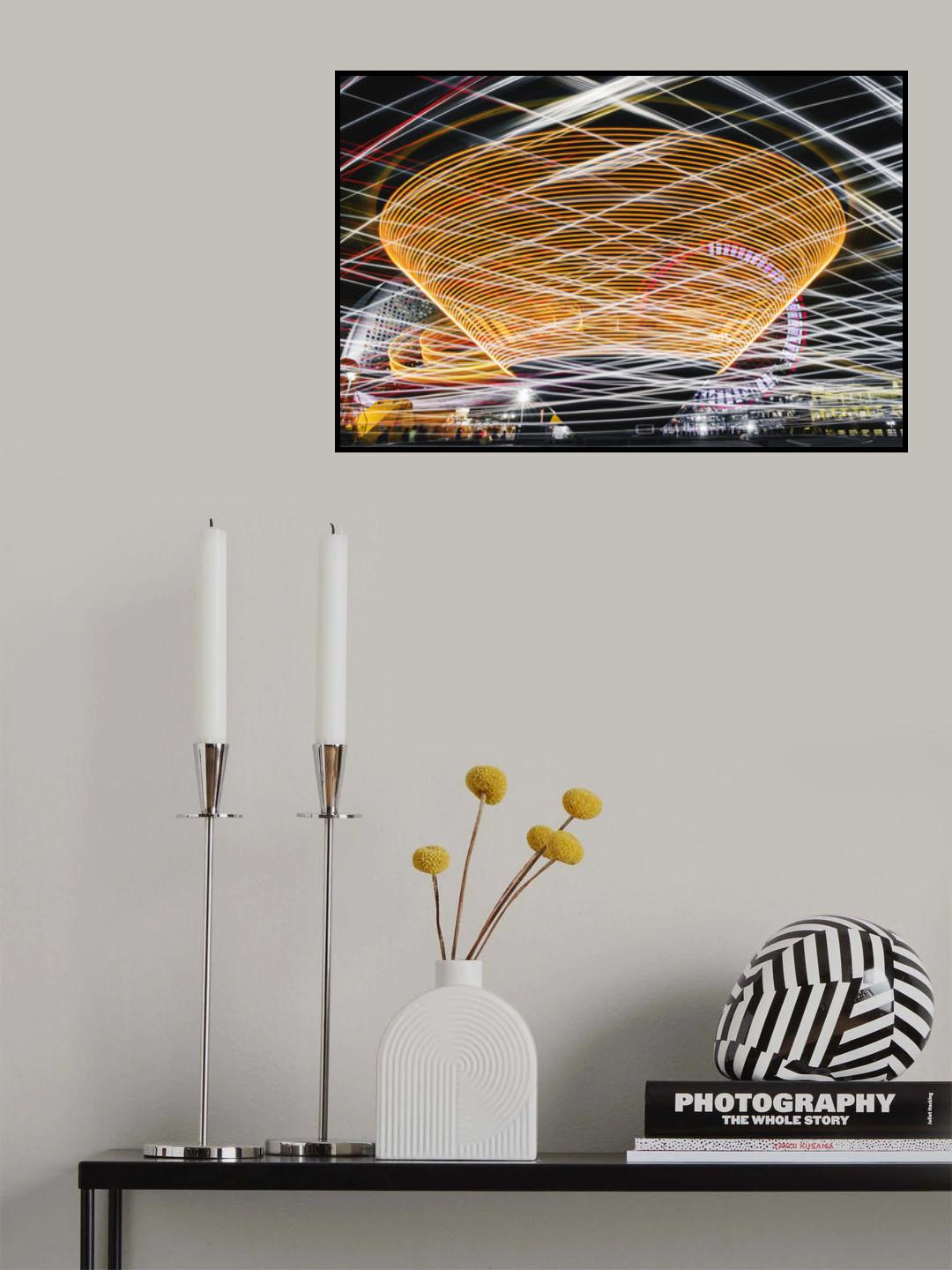 Light overlap Poster och Canvastavla