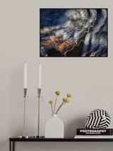 Brushing The Sky Poster och Canvastavla