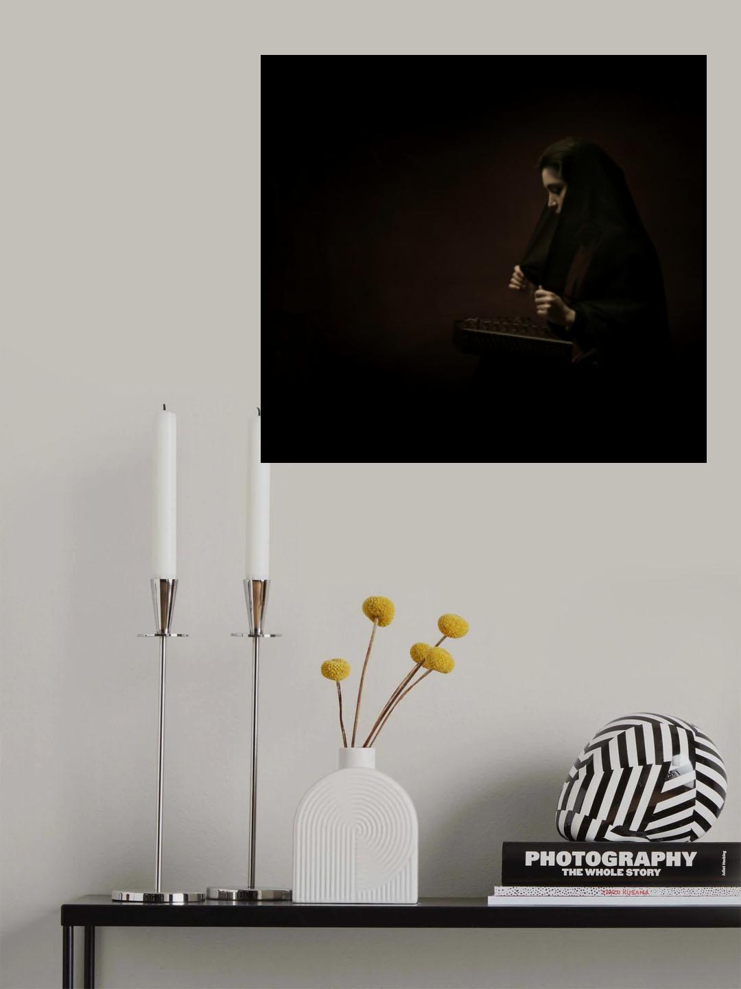 Persian Girl Poster och Canvastavla