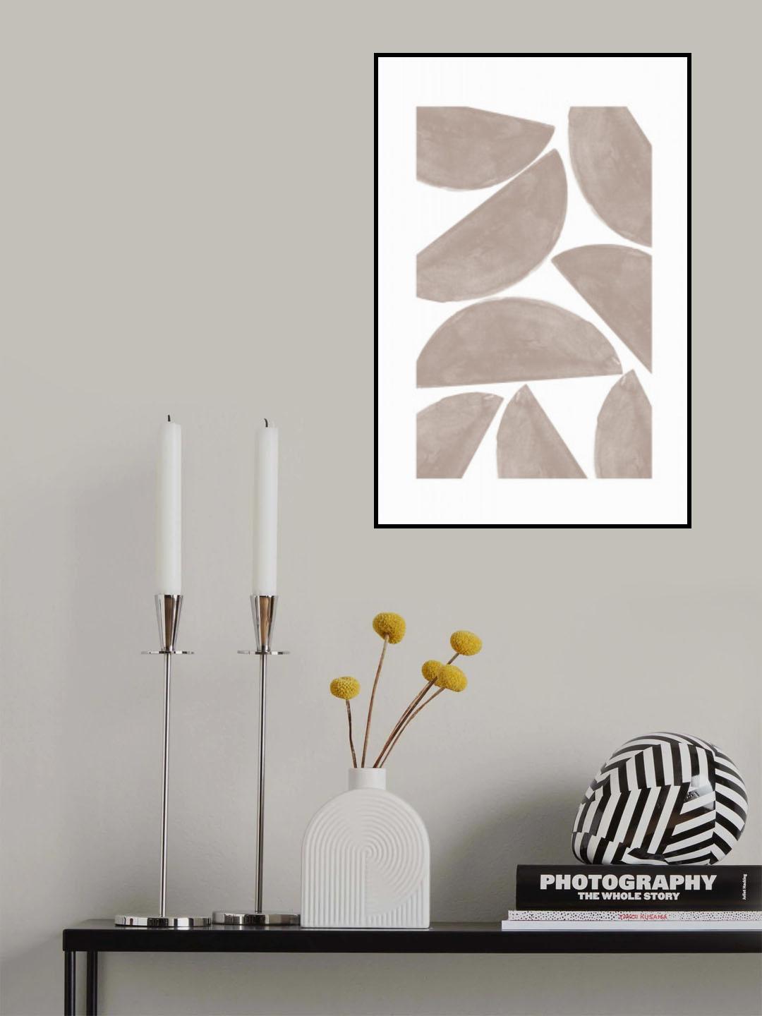 Soft Composition No2. Poster och Canvastavla