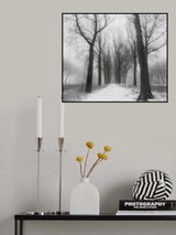 Old Autumn in the misty morn Poster och Canvastavla