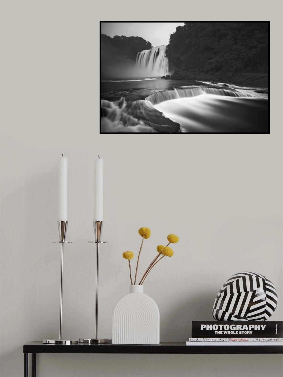 Huangguoshu Waterfalls Poster och Canvastavla