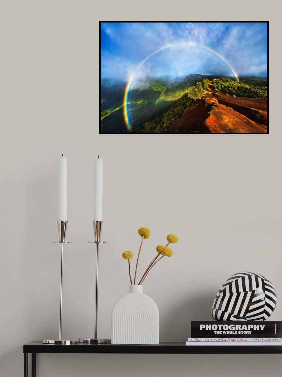 Over the ridge Poster och Canvastavla