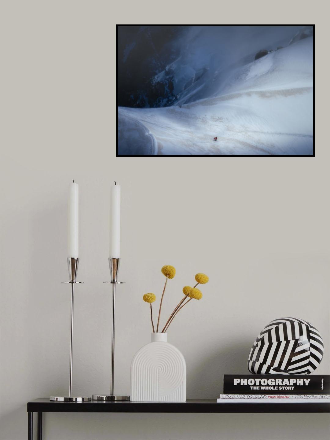 Walking In The Air Poster och Canvastavla