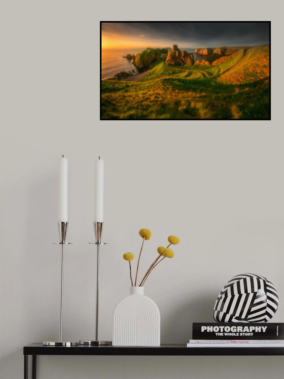 Dunnottar Castle Poster och Canvastavla