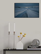 The sunrise in winter Poster och Canvastavla