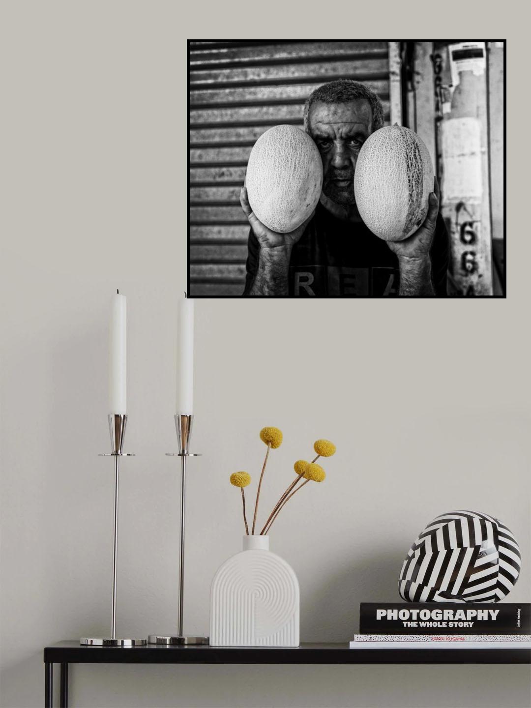 Melon seller Poster och Canvastavla