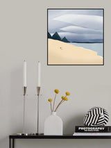 Moody Seagull Poster och Canvastavla