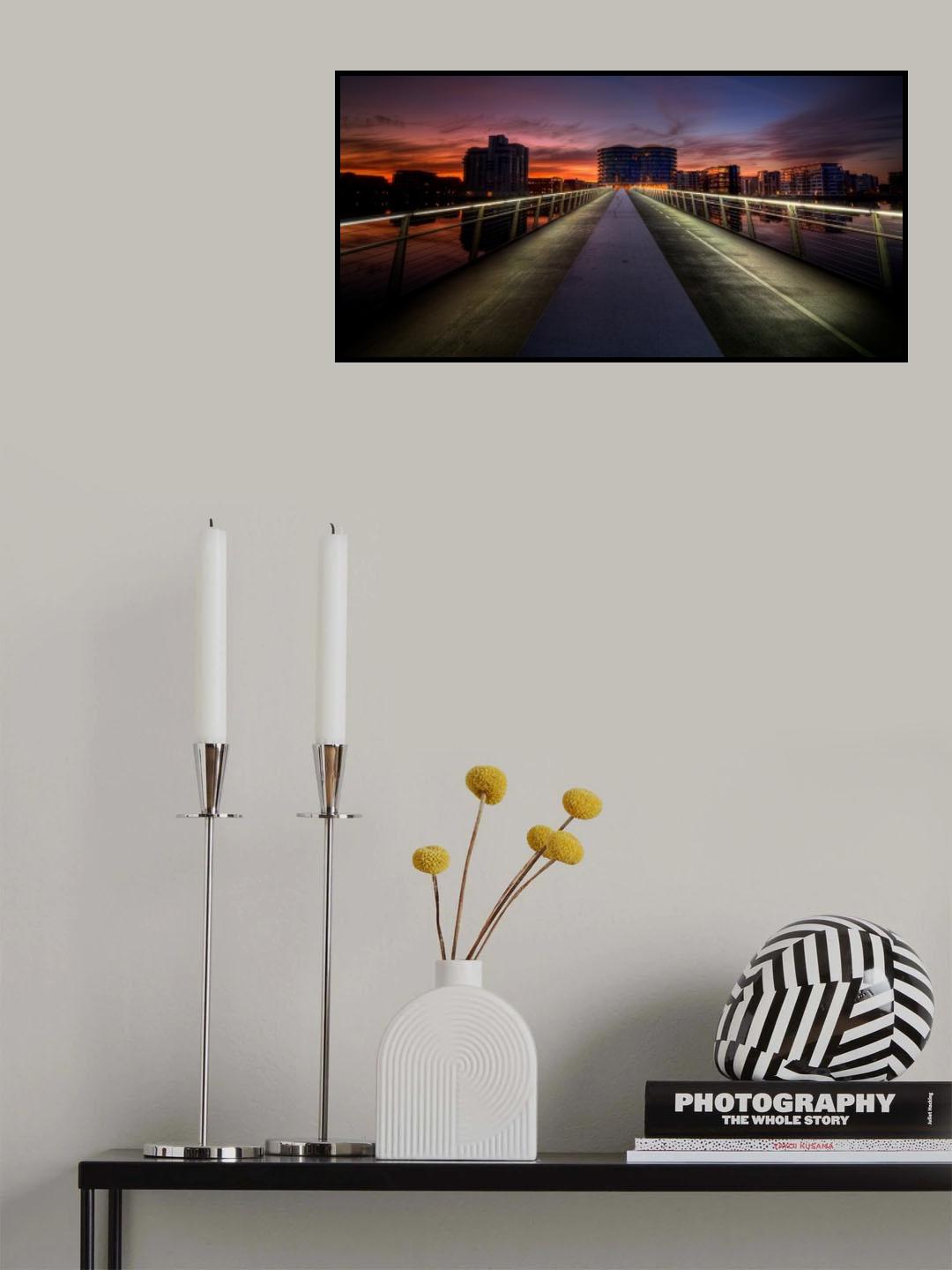 The early morning walk Poster och Canvastavla