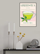 Green Tea Poster och Canvastavla