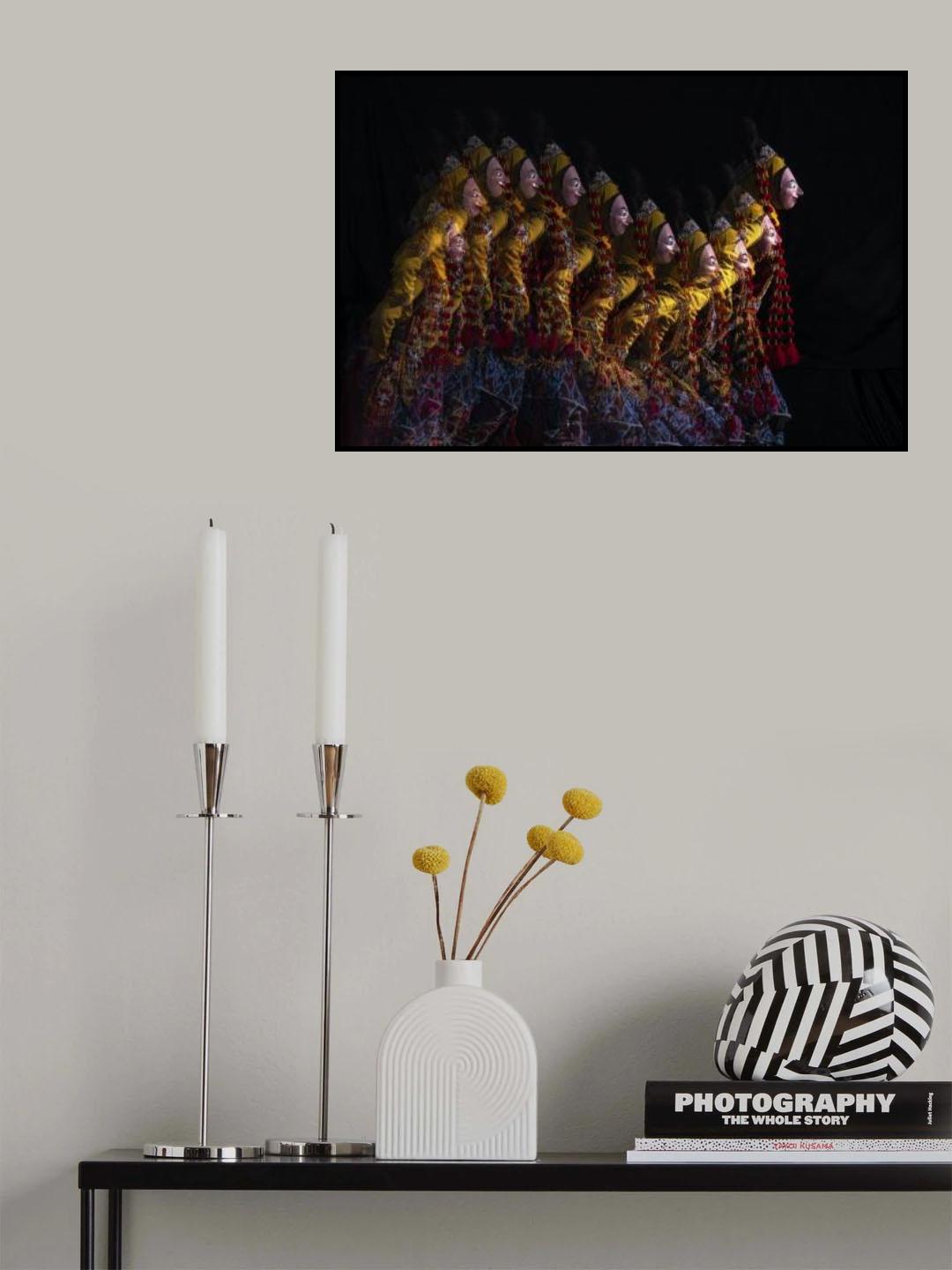 Mask Dance Poster och Canvastavla