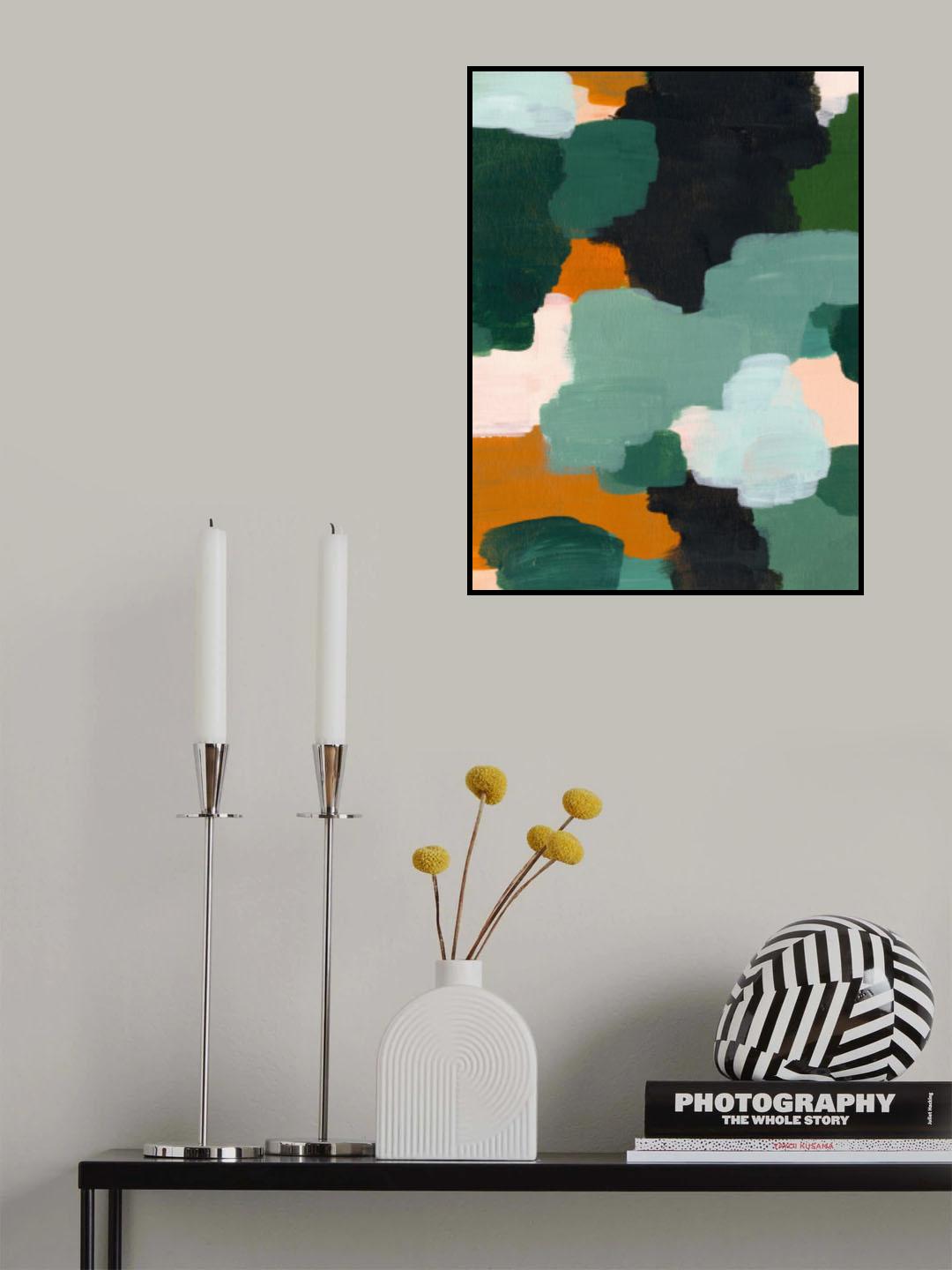 Abstract 64 Poster och Canvastavla