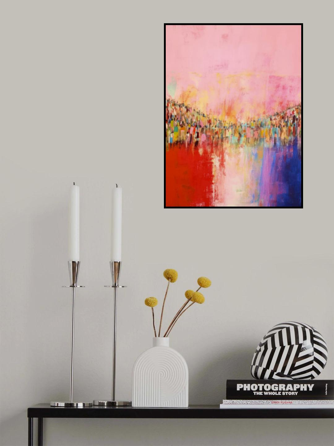 The Love In Us No 2 Poster och Canvastavla