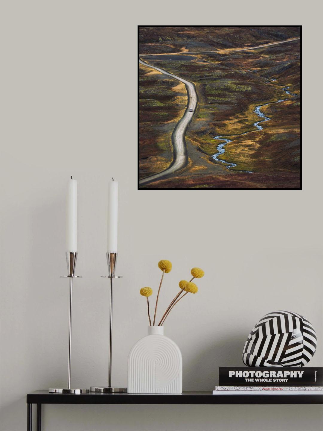 passing through autumns Poster och Canvastavla