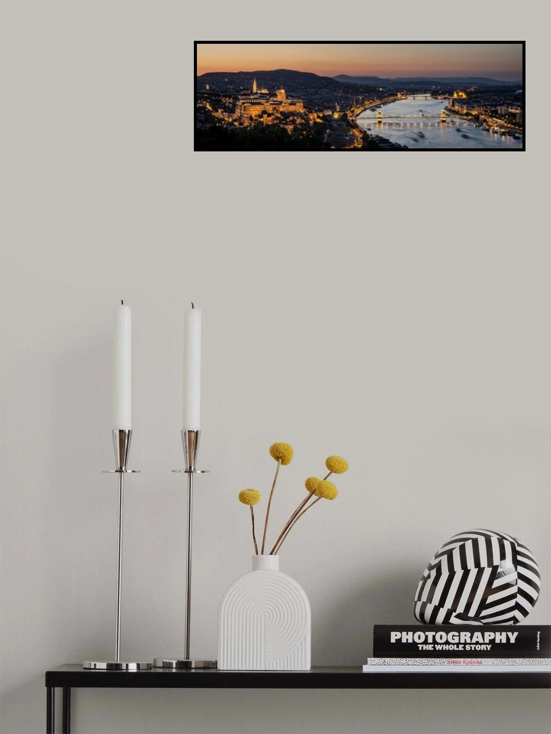 The lights of Budapest Poster och Canvastavla