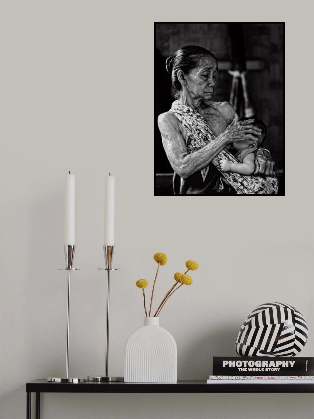 Love for My Grandson Poster och Canvastavla