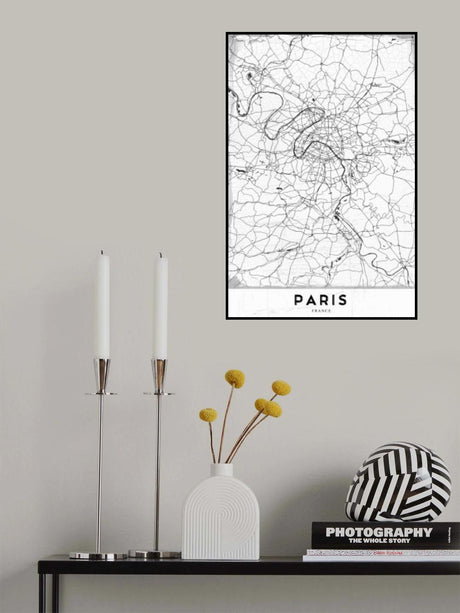 Paris Poster och Canvastavla