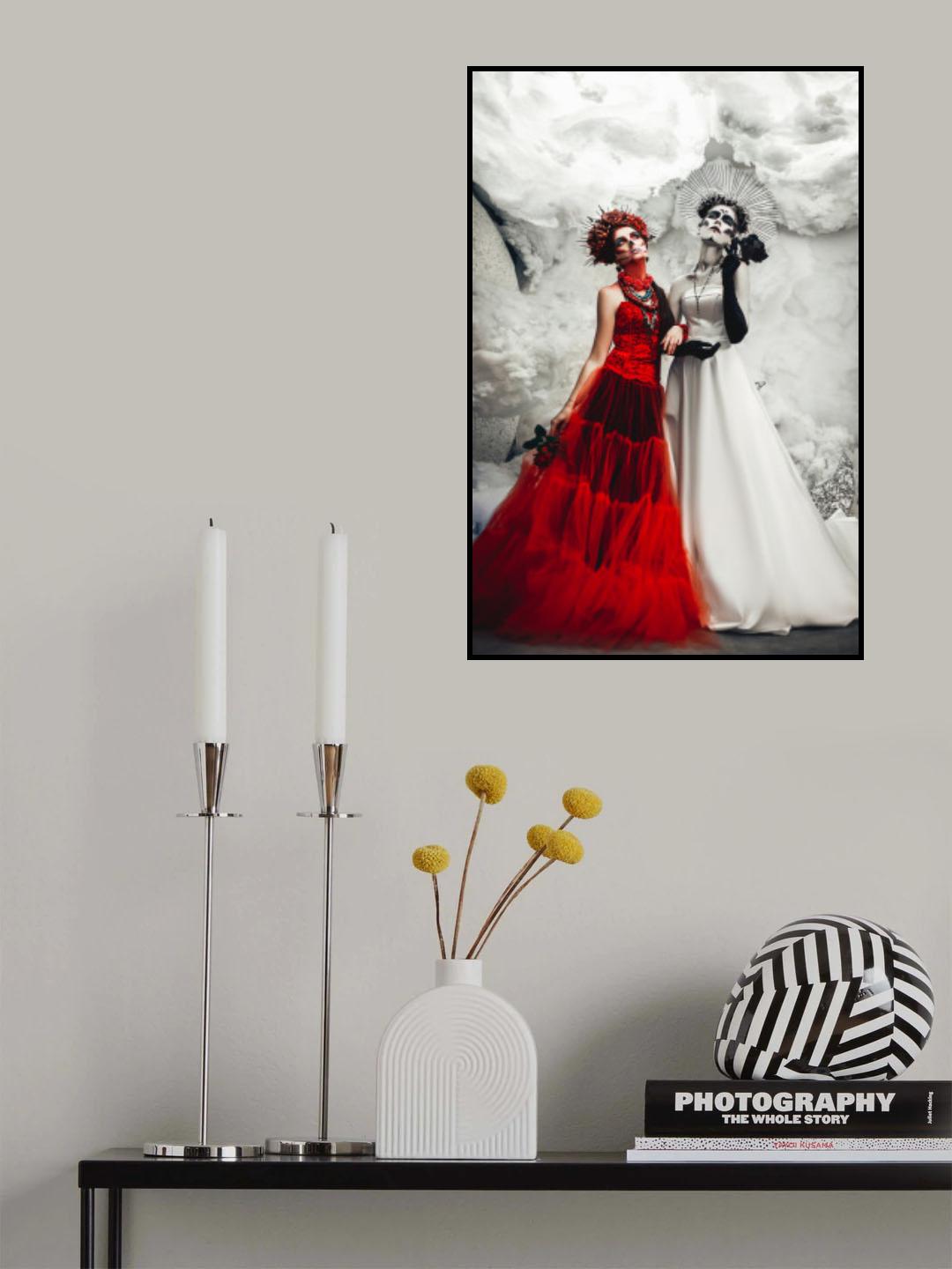 Some say the world will end in fire, some say in ice Poster och Canvastavla