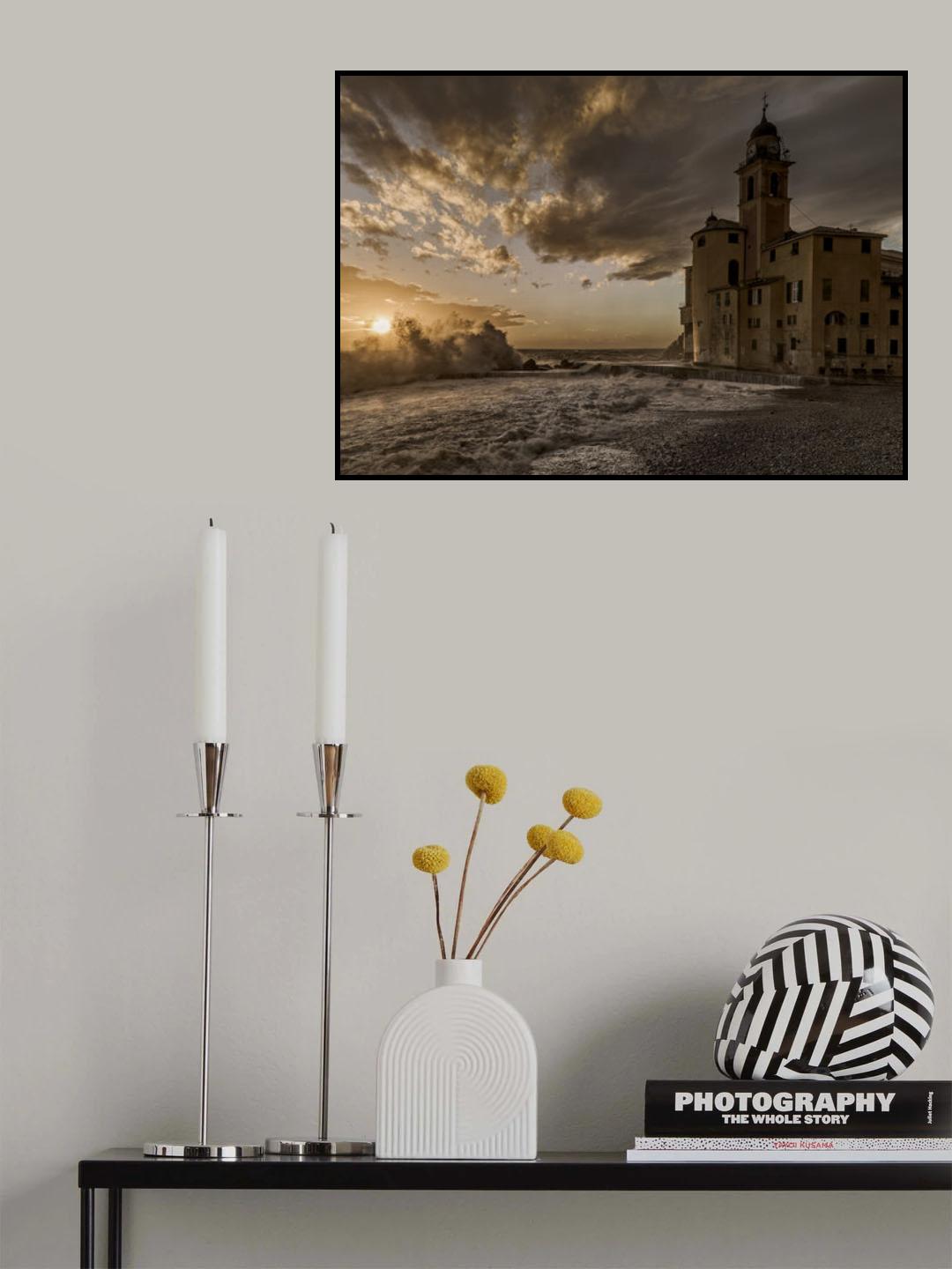 Stormy mood Poster och Canvastavla