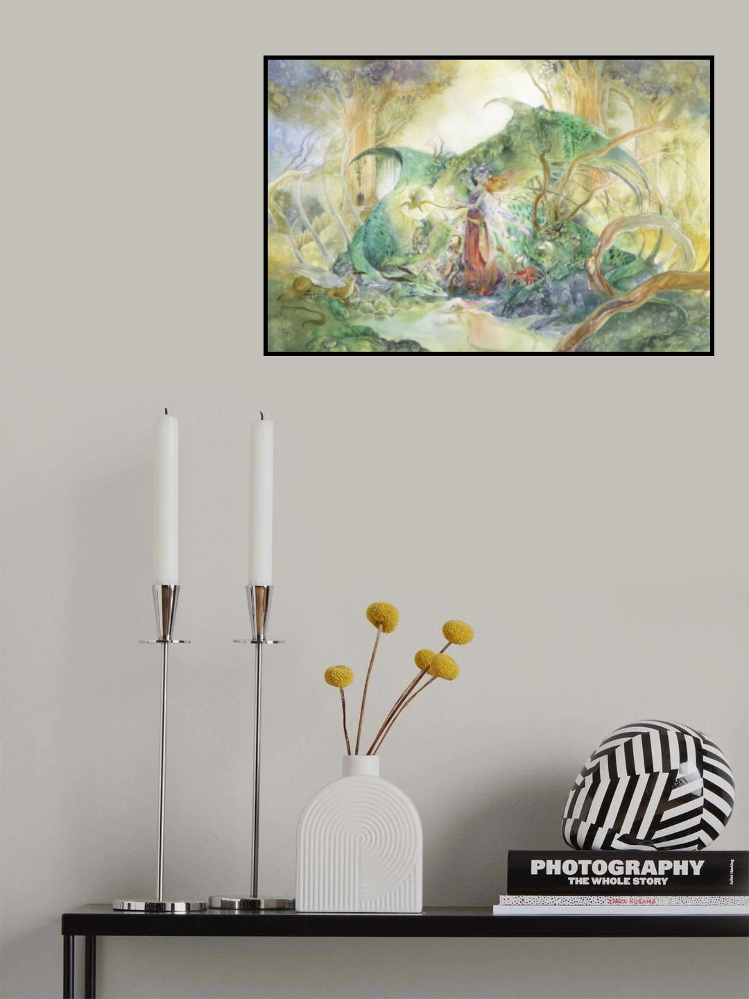 Ancient Sleep Poster och Canvastavla
