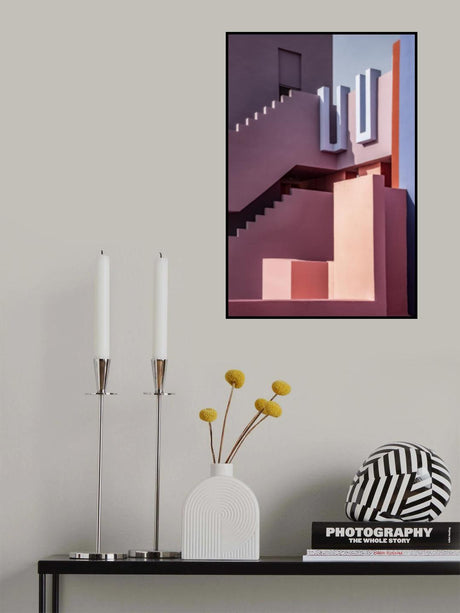 Muralla Roja #10 Poster och Canvastavla
