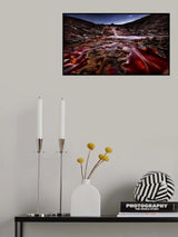 Last Lights in Rio Tinto III (Red River) Poster och Canvastavla
