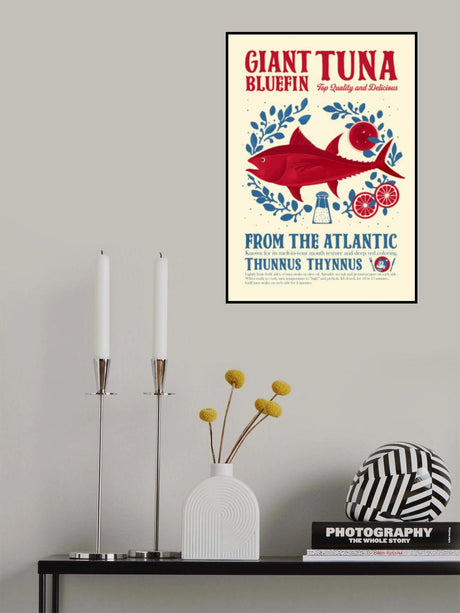 Tuna kitchen print Poster och Canvastavla