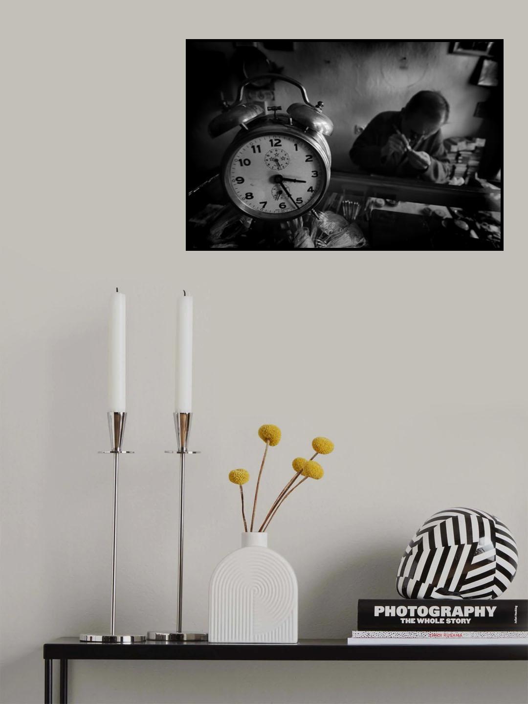 time Poster och Canvastavla