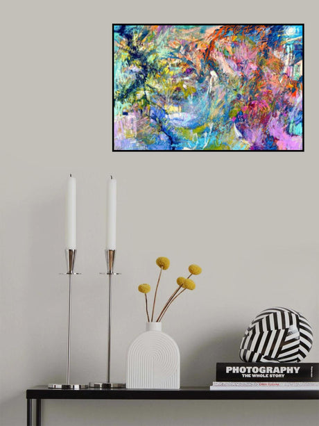 Df2023sparkling In My Garden By the Sea 5700 Poster och Canvastavla