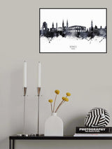 Nîmes France Skyline Poster och Canvastavla