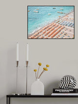 Positano Beach Poster och Canvastavla